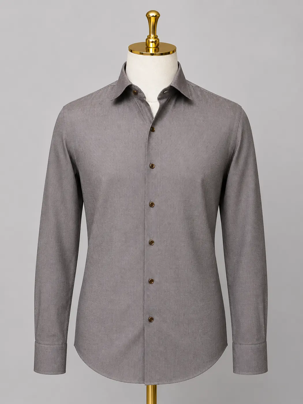 Pale Brown Formal Shirt