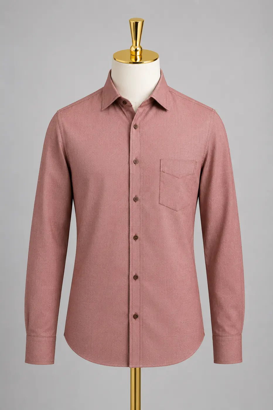 Light Burgundy Formal Shirt
